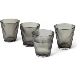 ROSENDAHL GRAND CRU drinkglazen NOUVEAU smokegrijs set 4 stuks