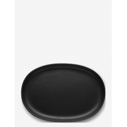 EVA SOLO ovaal bord NORDIC zwart 26 cm 4 stuks