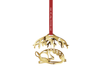 GEORG JENSEN Christmas Mobile 2023 DEER 18 kt gold plated