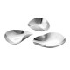 GEORG JENSEN schaaltjes INDULGENCE RVS set 3 dlg