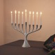 GEORG JENSEN kandelaar COBRA MENORAH RVS S