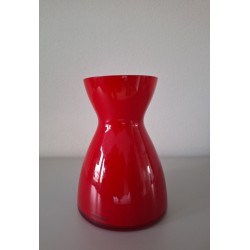 VINTAGE EVA SOLO FLORENTINE vaas rood H 20cm