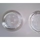 VINTAGE IITTALA waxinelichten BALLO helder glas dia 9,3cm set 2 stuks