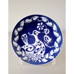 VINTAGE ROYAL COPENHAGEN moederdagbord 1975 dia 15cm