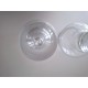 VINTAGE waxinelichten/ stormlichten Bubble H 17cm set 2 stuks