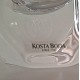 VINTAGE KOSTA BODA kristal vaas RHOMBUS H21,5cm