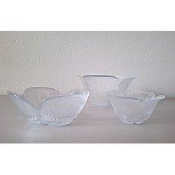 VINTAGE HOLMEGAARD schalen GARNI set 3 dlg 