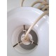 VINTAGE HOLMEGAARD/ ROYAL COPENHAGEN KRO hanglamp lichtgrijs dia 36cm