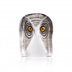 MALERAS sculptuur WILDLIFE BIRDS Uil M grijs/ wit H 13,5cm