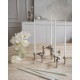 STOFF Nagel kandelaar 3 pack starterset chrome H 6,9cm