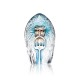 MALERAS sculptuur MASQ Poseidon blauw H 19,5cm