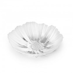 MALERAS FLORA schaal ANEMONE helder geëtst glas dia 25cm