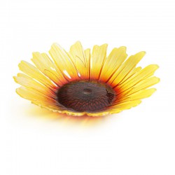 MALERAS FLORA schaal SUNFLOWER geel dia 34cm