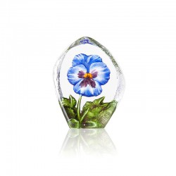 MALERAS sculptuur FLORAL FANTASY Viooltje blauw H 11cm