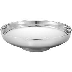 GEORG JENSEN serveerschaal HENNING KOPPEL RVS dia 28cm