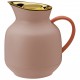 STELTON thermoskan AMPHORA soft peach 1 L laag model