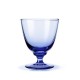 HOLMEGAARD drinkglas op voet FLOW donker blauw 35cl 6 stuks