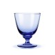 HOLMEGAARD drinkglas op voet FLOW donker blauw 35cl 6 stuks