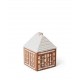 KAHLER waxinelicht URBANIA GINGERBREAD Lighthouse S H 12cm