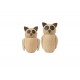 ARCHITECTMADE Bubo S eiken H 12,5cm