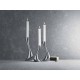 GEORG JENSEN kandelaars COBRA RVS set 3 stuks