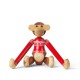 KAY BOJESEN MONKEY met kersttrui rood/ wit S