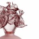 KOSTA BODA sculptuur MINO pink glas H 23cm