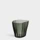 ORREFORS CRYSTAL vaas REED moss green H 17,5cm