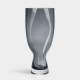 ORREFORS CRYSTAL vaas SQUEEZE blue /grey H 34cm