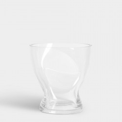 ORREFORS CRYSTAL vaas SQUEEZE clear H 18cm