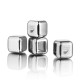 ORREFORS CRYSTAL ice cubes CITY 2 sets van 4 stuks