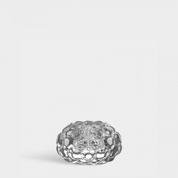 ORREFORS CRYSTAL waxinelicht RASPBERRY klein