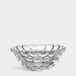 ORREFORS CRYSTAL schaal RASPBERRY M dia 19cm