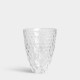 ORREFORS CRYSTAL vaas RASPBERRY M H 16cm