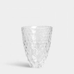 ORREFORS CRYSTAL vaas RASPBERRY M H 16cm