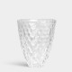 ORREFORS CRYSTAL vaas RASPBERRY L H 20cm