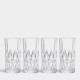 ORREFORS CRYSTAL Whisky glas PEAK Highball set 4 stuks