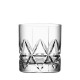ORREFORS CRYSTAL Whisky glas PEAK Double Old Fashioned set 4 stuks