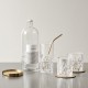 ORREFORS CRYSTAL Whisky glas PEAK Double Old Fashioned set 4 stuks