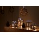 KAHLER waxinelicht URBANIA Lighthouse GINGERBREAD M H 15,5 cm