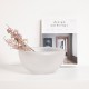 KOSTA BODA schaal BEANS wit dia 24,5cm