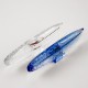 KOSTA BODA sculptuur DRIFTER blauw