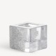 KOSTA BODA waxinelicht/ theelicht BRICK wit