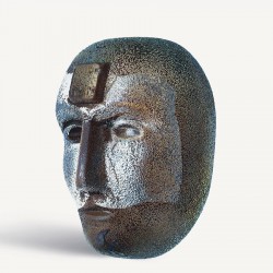 KOSTA BODA Sculptuur BIG BRAIN LOOK IN 1