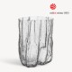 KOSTA BODA vaas CRACKLE clear H 27cm
