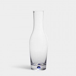 ORREFORS CRYSTAL decanter/ karaf INTERMEZZO blauw 1,12 L