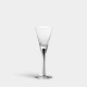 ORREFORS CRYSTAL borrelglas INTERMEZZO blauw 6 cl 2 stuks