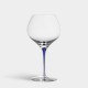 ORREFORS CRYSTAL BOUQUET wijnproeversglas INTERMEZZO blauw 2 stuks
