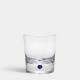 ORREFORS CRYSTAL Whisky glas Double Old Fashioned INTERMEZZO blauw 40cl 2 stuks