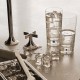 ORREFORS CRYSTAL Longdrink glas INTERMEZZO blauw 40cl 2 stuks